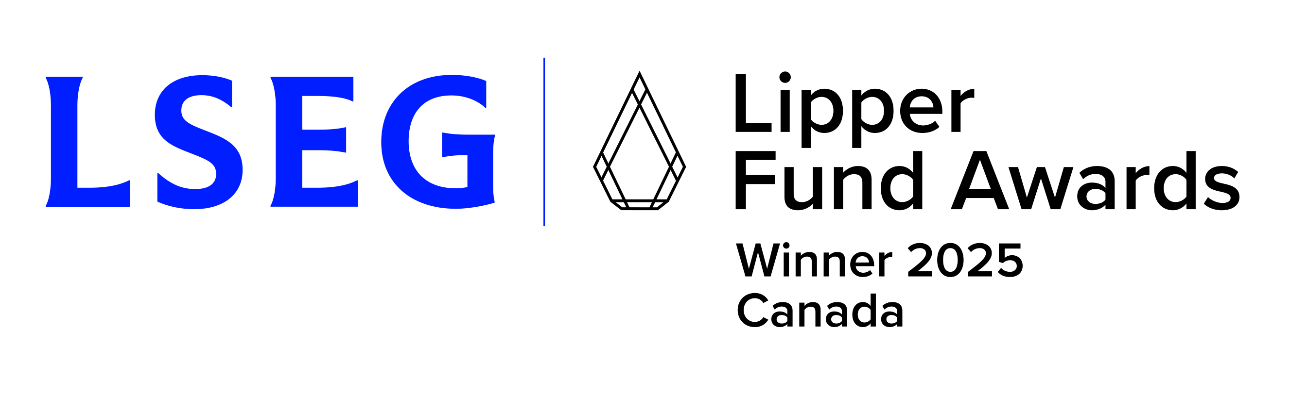 LSEG Lipper Fund Awards 2025 Winner Canada