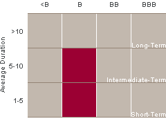 The investment style box is a graphical depiction of the investing categories an investment manager will invest within.